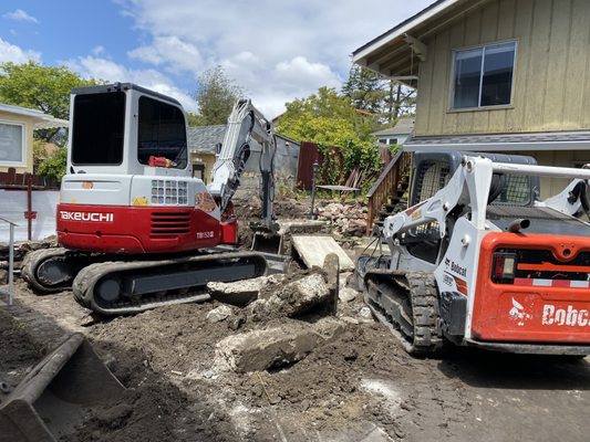 Concrete Dirt Removal 