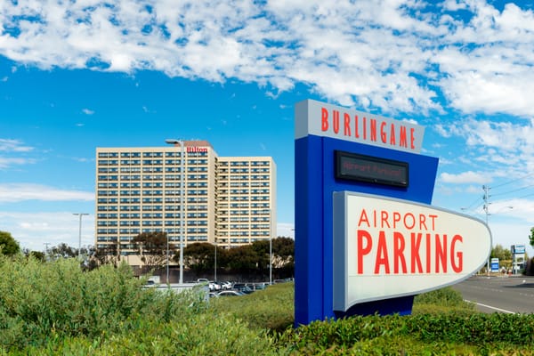 Photo of Burlingame Airport Parking - Burlingame, CA, US. Park near SFO at Burlingame Airport Parking, located on Airport Boulevard, just off Highway 101, Free 24-hour Shuttle Service