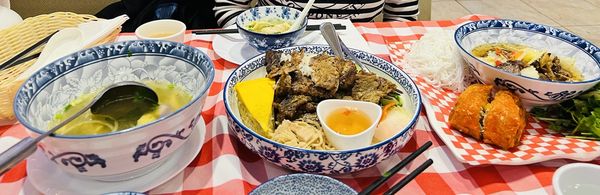 Photo of Crab Hot Lau - Vancouver, BC, CA. Chicken soup noodle , pork chops with rice - super good