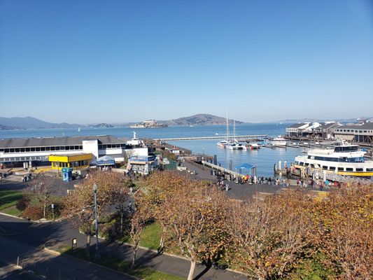 Photo of Pier 39 Parking Garage - San Francisco, CA, US. View from top