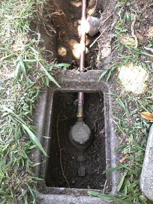 Photo of Drain Rooter Service - San Jose, CA, US. Water from the meter to the house!