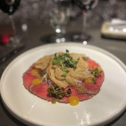 Bison Carpaccio