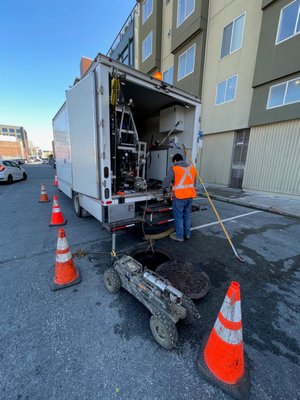 Photo of Roy's Sewer Service - Novato, CA, US. CCTV Inspection