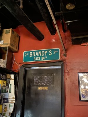 Photo of Brandy's Piano Bar - New York, NY, US. a sign for brandy's