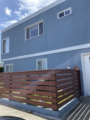 Photo of Blooms Gardening - San Francisco, CA, US. a fence in front of a house