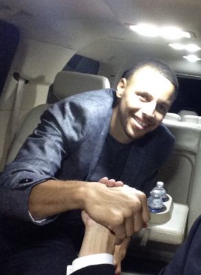 Photo of Five Emerald Limousine - San Francisco, CA, US. One of our favorite clients and the best NBA player - Stephen Curry!