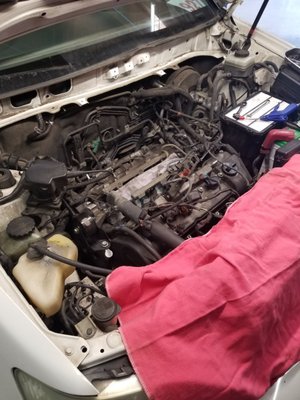 Photo of AE Motorsports - Santa Cruz, CA, US. Lexus rx300 valve cover gasket replacement.