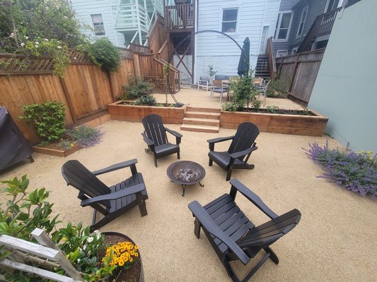 Photo of Gentle Giant's Gardening and Landscaping Services - San Francisco, CA, US. Firepit Fun