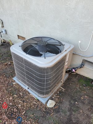 Photo of Redwire HVAC - Burlingame, CA, US. Condencer coil installation