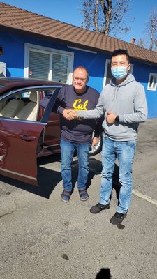 Photo of Pacific Bay Auto - Fremont, CA, US. Thank you Julian. Go Bears!