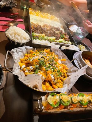 Photo of Sooda Korean BBQ - Burnaby, BC, CA. Fries is okay