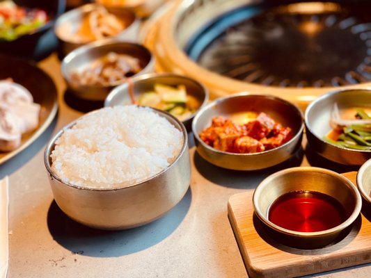 Photo of Kook Korean BBQ - Vancouver, BC, CA. The king of the table - rice