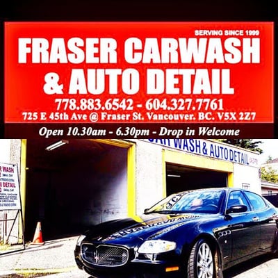 Photo of Fraser Car Wash & Auto Detail - Vancouver, BC, CA.