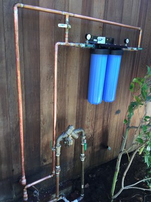 Photo of Everlast Plumbing - San Francisco, CA, US. Whole house water filtration system. Keep your family safe