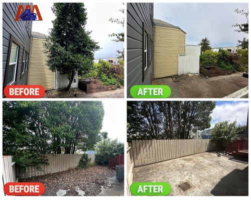 Photo of A&M Hauling & Demolition - San Francisco, CA, US. Tree removal, trimming, yard cleaning and more. San Francisco we got your back.