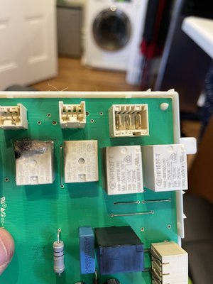 Photo of A Plus Appliance Repair - San Francisco, CA, US. Bosch dryer relay board failed