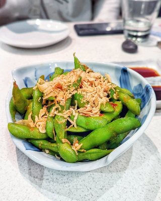 Photo of Minami - Vancouver, BC, CA. Spicy Sesame Edamame