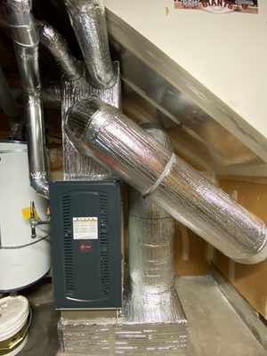 Photo of Air Flow Pros Heating And Air Conditioning - San Francisco, CA, US. This is the new Trane furnace, absolutely love it.