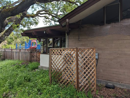 Photo of Building Efficiency - San Francisco, CA, US. One of the heat pump units installed by Building Efficiency that keeps our preschool tentants nice and comfortable!