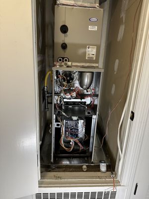 Photo of Ocean Air Heating - San Francisco, CA, US. Removed our old furnace and installed a new highly efficient one