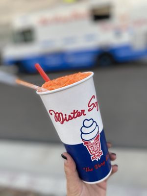 Photo of Mister Softee NorCal - Fremont, CA, US. Orange float