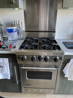 Photo of A Plus Appliance Repair - San Francisco, CA, US. Viking range spark module replaced