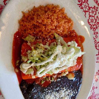 Enchilada Plate.