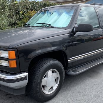 The pic was taken on a cloudy SF day, but my truck looks brand new. The hood was already Oxidized, but he made my truck look great!