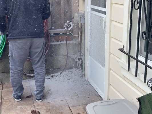 Photo of Duct Pros - San Francisco, CA, US. Cleaning out the dryer vent