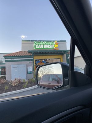 Photo of Quick Quack Car Wash - San Lorenzo, CA, US. Stuck in line due to technical issues with their wash.