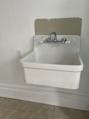 Photo of Don Nichols Plumbing - Napa, CA, US. Sink now lowered to the normal height and usable.