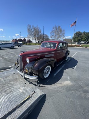 Photo of Turbo towing - Concord, CA, US. 1939 lasalle series 50