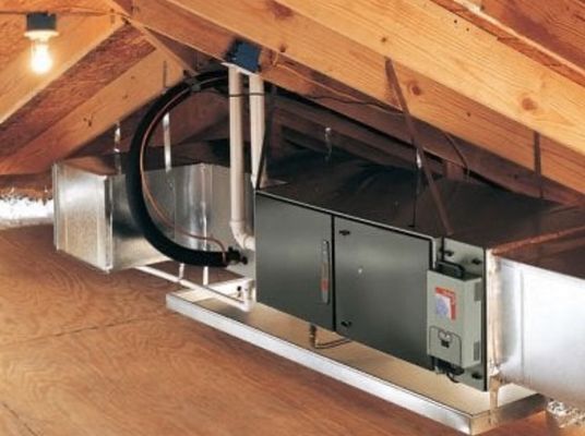 Photo of Ocean Air Heating - San Francisco, CA, US. Attic installation