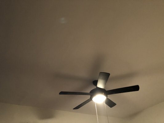 Photo of Yu Handyman Services - Brooklyn, NY, US. a ceiling fan in a bedroom