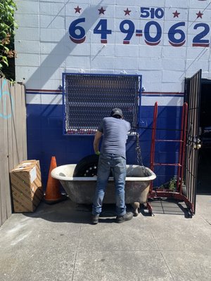 Photo of Orozcos Tires - Berkeley, CA, US. Finding where the leak in my tire is