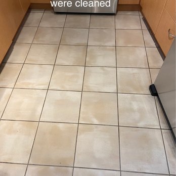 This is my kitchen floor after Cleany cleaned it. I have never seen it this clean before!