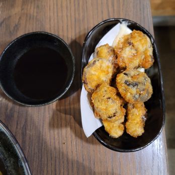 Shiitake tempura
