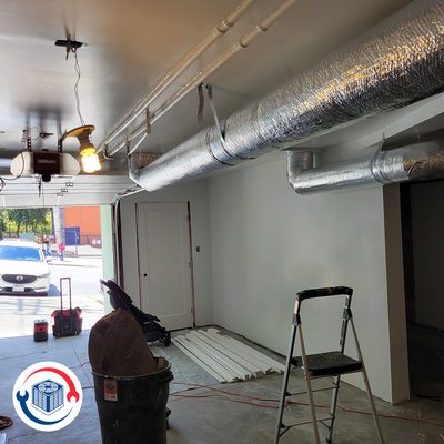 Photo of NEXT HVAC & Appliance Repair - San Francisco, CA, US. New ducts installation and insulation