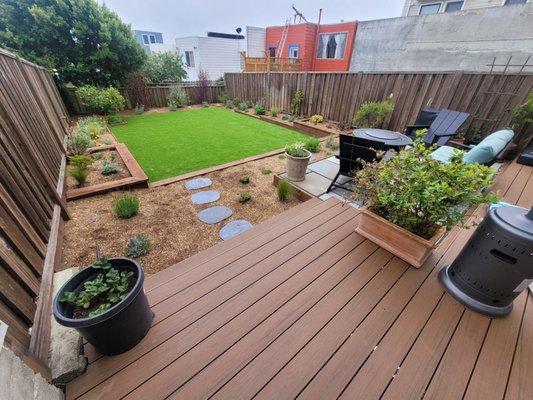 Photo of Logiculture - San Francisco, CA, US. Corner view of our new yard