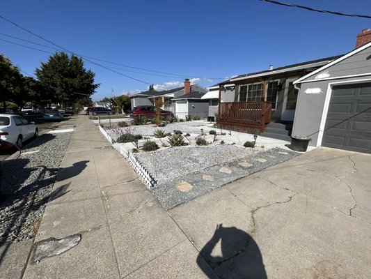 Photo of Orchid Landscaping & Gardening - San Francisco , CA, US. After weed pulling