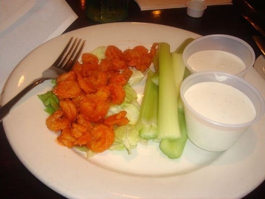 Photo of ButtercuP - Oakland, CA, US. $6 Apps Buffalo Shrimp..too much ranch dressing, right? ^-^