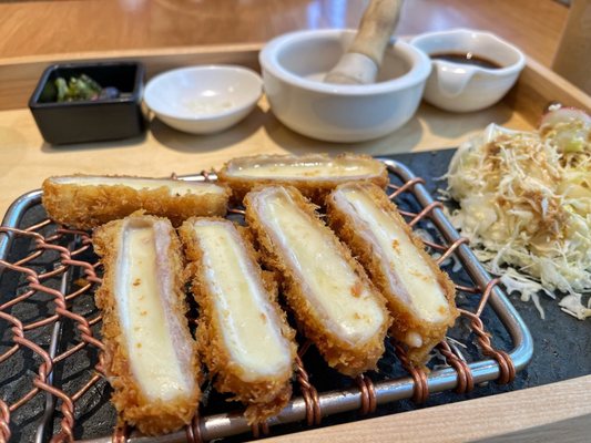 Photo of Saku - Vancouver, BC, CA. Cheese katsu