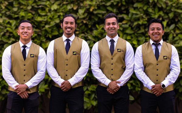 Photo of All About Parking - San Mateo, CA, US. We make your guests feel welcomed, respected and comfortable by providing valet attendants who wear a smile as part of their uniform.