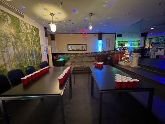 Photo of Karaoke Christmas - Bayside, NY, US. Beer pong game nights with two happy hour times.