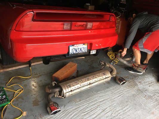 Photo of Golden Auto Muffler & Brake Service - Daly City, CA, US. Original exhaust