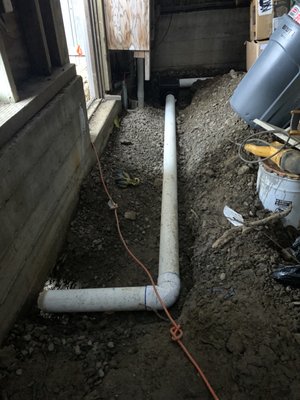 Photo of Mckay Irrigation Systems - Berkeley, CA, US. New Drainage System - Moving water away from foundation and out to the street away from the home. Oakland, February 2023