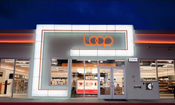 Photo of Loop Neighborhood Market - San Francisco, CA, US. storefront at night