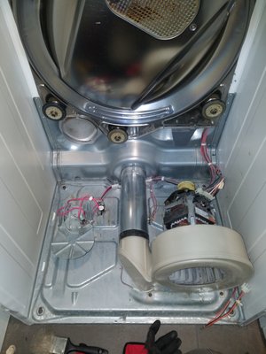 Photo of Magnet Appliance Repair - San Ramon, CA, US. dryer repair/ cleaning and heating element replacement after/ appliance repair Walnut Creek