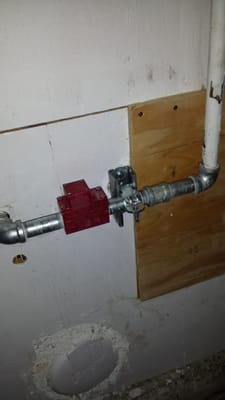 Photo of F&A Plumbing&Rooter - Pacifica, CA, US. Gas earthquake shut-off valve.