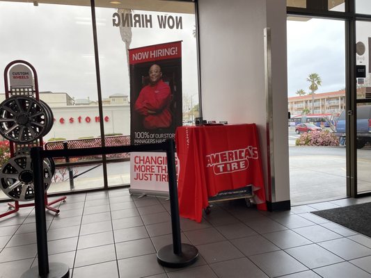 Photo of America's Tire - Millbrae, CA, US. Getting my tires rotated!